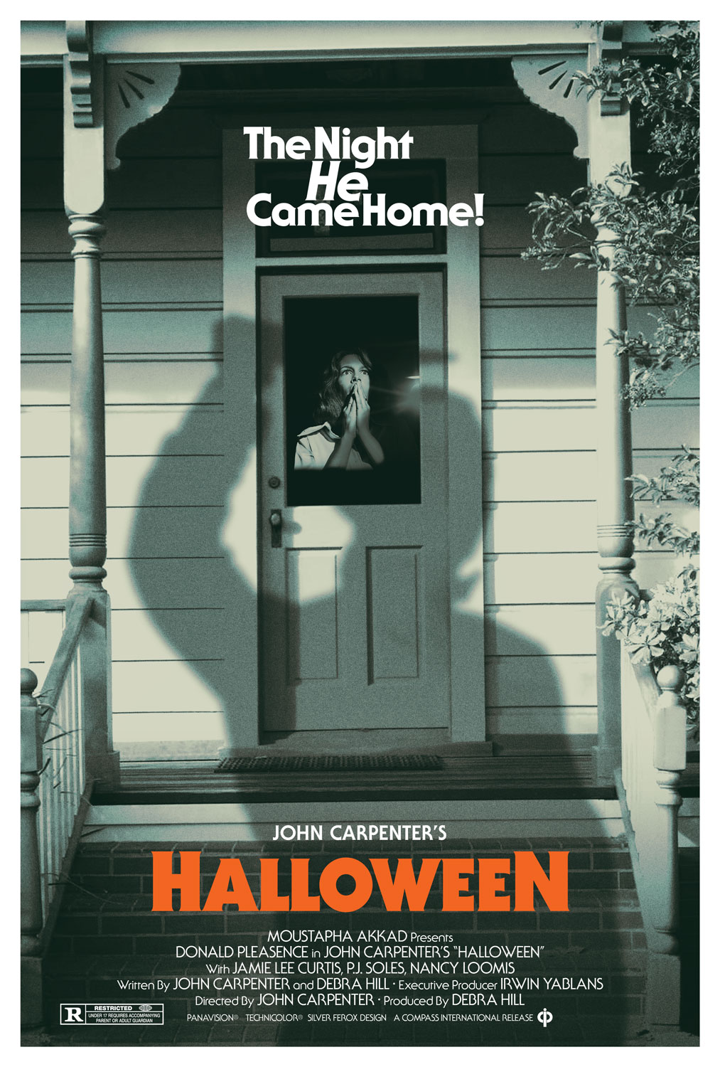 HALLOWEEN Myers House Silver Ferox Design PosterSpy